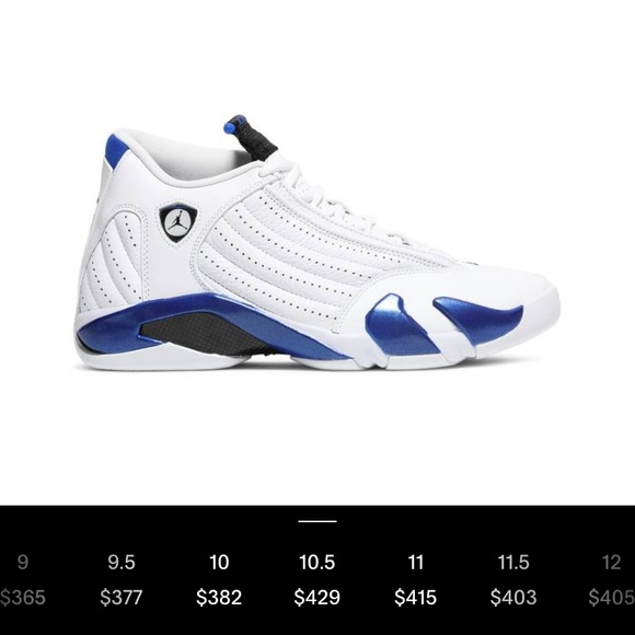 Air Jordan Retro 14 “Hyper Royal” ⚠️ BARELY USED - Picture 3 of 3